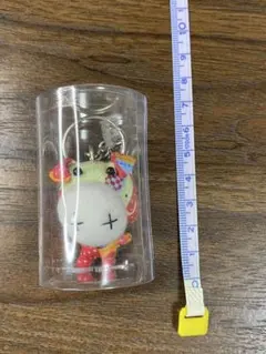 【3点で1,500円対象】新品未使用 牛 キーホルダー マスコット ケース付き