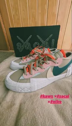 NIKE x sacai x KAWS Blazer Low