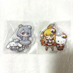 ひみつのアイプリ×サンリオキャラクターズ アクリルキーホルダー