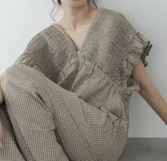 シャーリングオールインワン　Sonny label ベージュ