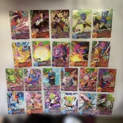 ドラゴンボールヒーローズ　トレカ　デッキ売り　ベジータ王　フリーザ　キュイなど