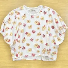 キムラタン　ボブソン　トップス　Tシャツ 花柄　夏　半袖　120のサムネイル
