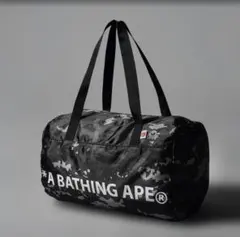 A BATHING APE ボストンバッグ カモフラージュ - メルカリ