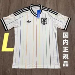 adidas サッカー日本代表 ユニフォーム 上下セット アウェイ 白 M