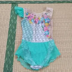 新体操用レオタードジュニアS ターコイズ