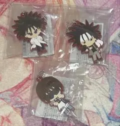 GetBackers-奪還屋- カプセルラバーマスコット 蛮・士度・十兵衛セット