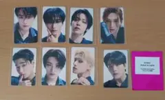 ATEEZ Ashes to light タワレコ特典　コンプ トレカ　セット