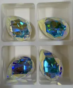 スワロフスキー4320 AB 30×20mm 4個セット