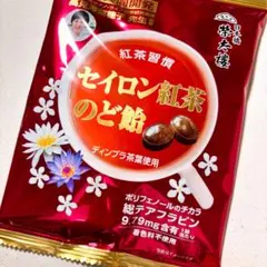セイロン紅茶のど飴 榮太樓總本鋪 80g セイロン 紅茶 のど飴 飴 インフル