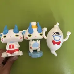 妖怪ウォッチ マクドナルド　ハッピーセット 3体セット コマさん ウィスパーのサムネイル