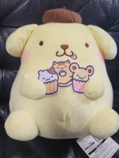 ポムポムプリン スイーツぺろりBIGぬいぐるみ
