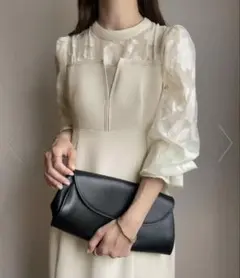 【新品】FILLOU レースドッキングマーメイドワンピース ドレス XL 結婚式