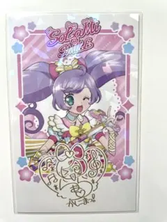 プリパラ　らぁら　みれい　そふぃ　そらみスマイル　色紙　缶バッジ　アクキー　特典 プリパラ そらみスマイル 単独ライブ 缶バッジ らぁら みれぃ そ