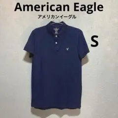 American EagleアメリカンイーグルメンズポロシャツSサイズのサムネイル