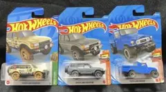 ホットウィールトヨタTOYOTAランクルランドクルーザーまとめ売り３台‼️