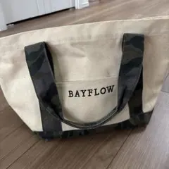 BAYFLOW トートバッグ ベージュ カモフラージュ