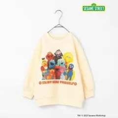 新品80-120 SESAME STREET コラボトレーナー セサミストリート