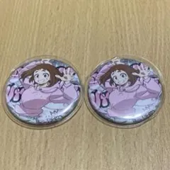 ヒロアカ 麗日お茶子 缶バッジ