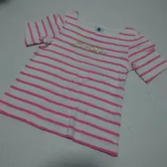 PETIT BATEAU　Tシャツ　ストライプ
