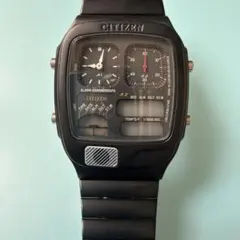 CITIZEN アナデジテンプ 腕時計 ブラックのサムネイル