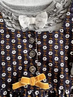 コーデュロイ ジャンパースカート70、トレーナー60-70まとめ売り