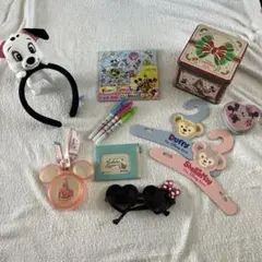 ディズニー　カチューシャ　スーベニアケース　サングラス　お菓子缶　パスケース