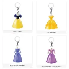 ディズニー プリンセス コスチュームめじるしアクセサリー　4個セット