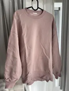 GU スウェット ピンク