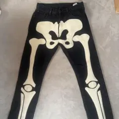 mnml D249 skeleton Denim 31 - メルカリ