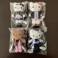 ハローキティ マスコット あしなが Ver. ４種セミコンプリートセット