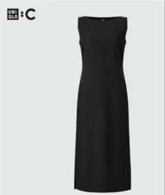 完売　クレープジャージーワンピース　M