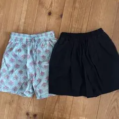 ローリーズファームショートパンツ２枚セット