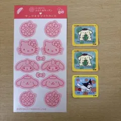 サンリオ　シール　ステッカー　キティ　マイメロ　プリン　クロミ　シナモロール