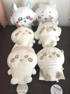 ちいかわ　ぬいぱれっと　しーぷわ　6点セット　新品　タグ付き