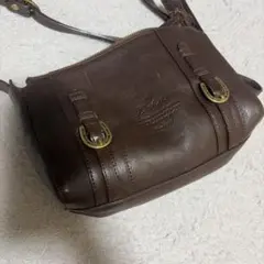 Dakota ショルダーバッグ ブラウン レザー