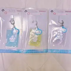 ちいかわ 一番くじ　 F賞銭湯ラバーチャームコレクション 3点セット
