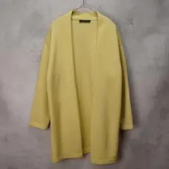 MICHEL KLEIN カーディガン イエロー #36