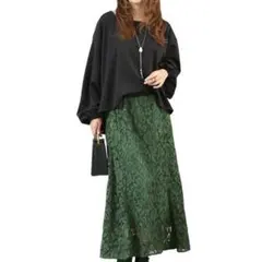 ゴールドジャパン レース ドッキング マーメイド ワンピース 大きいサイズ 3L