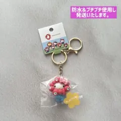 24時間以内発送　万博　ミャクミャク　サンリオ　なりきり　キーホルダー　キティ