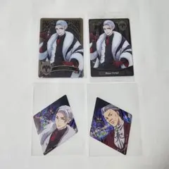 クルーウェル、トレイン先生 メタルカード、ステッカー ツイステ