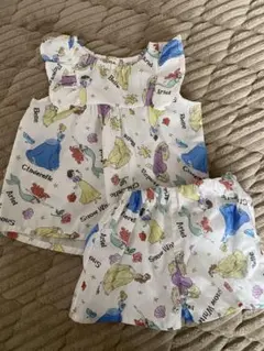 ディズニープリンセス 100cm セットアップ