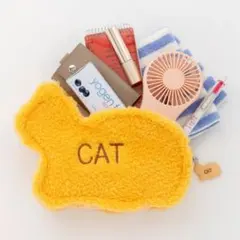 たべっ子どうぶつ THE MOVIE ふわふわポーチ ねこver.