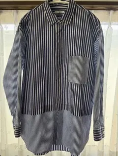ユニクロ ＋J ストライプ柄 長袖シャツ Sサイズ