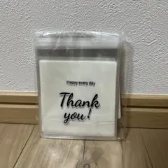 プチギフト袋 Thank you! Happy every day 残49枚