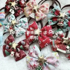 専用商品　トリミングチョーカー　クリスマス