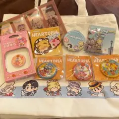 ハートピア サマーフェス トートバッグ 缶バッジ 両面ミラー ハートピア ハートピアスローライフ サマーフェス セット - メルカリ