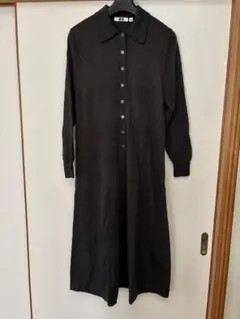 ニットワンピース 長袖