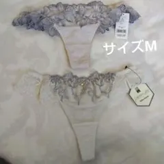 チュチュアンナ プレミアムラインＴバック ショーツ M２枚セット ソング レース