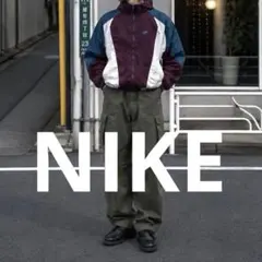 【90s NIKE銀タグ】 vintage nylon jacket