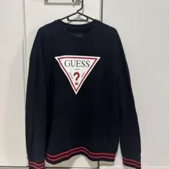 GUESS ブラック 黒 スウェット Mサイズ